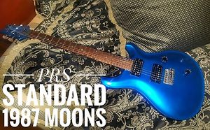 PRS 1987 STANDARD 24 ELECTRIC BLUE WITH MOONS T & B PICKUPS & ORIGINAL CASE