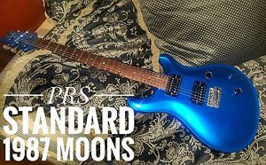 PRS 1987 STANDARD 24 ELECTRIC BLUE WITH MOONS T & B PICKUPS & ORIGINAL CASE