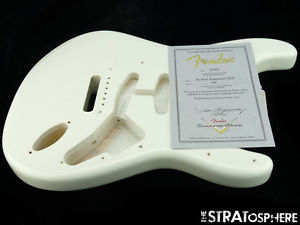 Fender USA Custom Shop Postmodern NOS Stratocaster BODY Strat Olympic White
