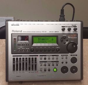 Roland V-Drums Percussion Sound Module TD-20 - Tested & Working! - NICE! - E1127