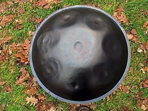 Handpan By OHM G Harmonic Minor (G) D Eb F# G A Bb C - Handmade In The USA