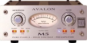 Avalon M5 Mono Microphone Preamp - Like New Never Used!! - Rack Arms Included!
