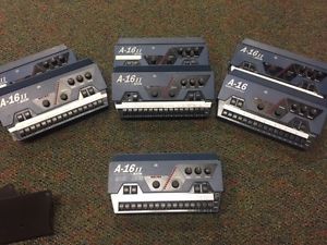 Aviom II Personal Monitoring Device 7 units plus hub, plates & power