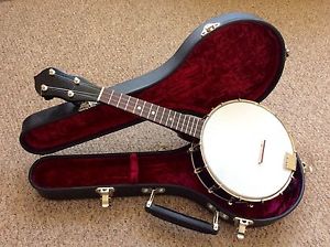 Eric Beharrell Gibson UB2 Copy Banjolele With Quality Case, Eddie Uttley Set-up