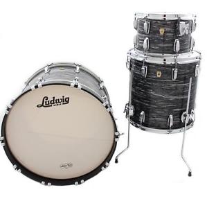 Ludwig USA Classic Maple in Vintage Black Oyster