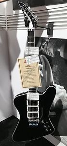 NEW! Jackson Custom Shop NAMM 2017 F-Bird Master Built Electric Guitar in black