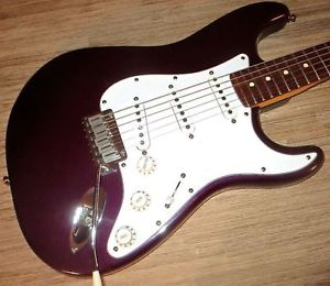 1999 Fender American Standard Stratocaster Uncommon Color Purple Metallic