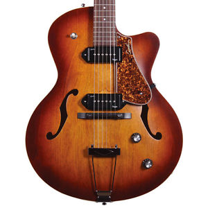 Godin 5th Avenue CW Kingpin II Cognac Burst with TRIC