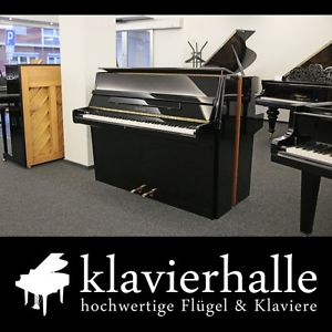 Hochwertiges Feurich Klavier, F112, schwarz poliert - noch deutsche Herstellung!