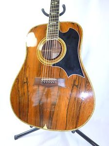 YW-800G 1977 K YAIRI Brazilian rosewood Acoustic Guitar Japanese Vintage