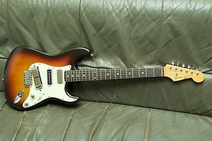 Fender Japan Squier Cooder Caster modified by Paul Iverson "MIJ", 1983, VG. w/HC
