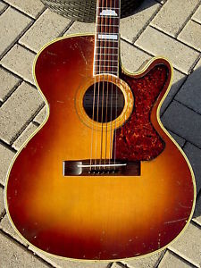 1955 Epiphone F.T. Deluxe Cutaway a top of the line very rare example !