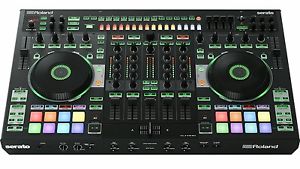 Roland DJ-808 4-Channel DJ Studio Producer Serato Controller TR-S Drum VT Voice