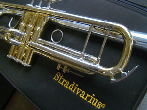 Bach Stradivarius  37ML STERLING SILVER PLUS   trumpet , mouthpiece , case,