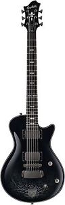 Hagstrom Ultra Swede - Three Kings - Schwarz