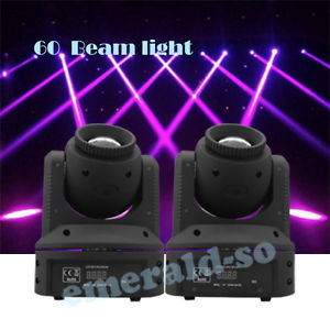 2 Units 60W Beam Sharpy LED Moving Head Stage Light Disco DJ American Party