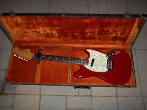 68 Fender Musicmaster II vintage guitar 1968 / mustang duo sonic 's rare cousin