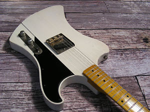 NEW! Shelton Electric Instruments SolarFlite Reverse Offset White Blonde Relic