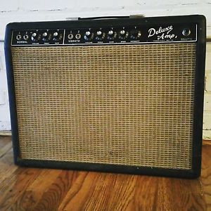 1963 Fender Deluxe Amplifier Guitar Amplifier Non-Reverb   Prototype 1st Ever??