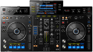 Pioneer XDJ-RX with Roadcase, 5" Fluid Monitors, Dj Table and Speaker Stands