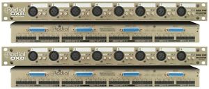 Radial OX8-r 8-channel Microphone Splitter (2-pack) Value Bundle