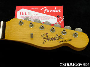 Fender USA Custom Shop Postmodern Relic Telecaster NECK + TUNERS Tele Rosewood