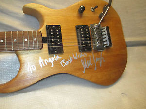 CUSTOM GUITAR with MICK TAYLOR AUTOGRAPH - ROLLING STONES