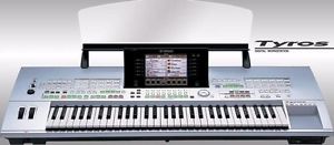 Yamaha Tyros WorkStation Keyboard and Case
