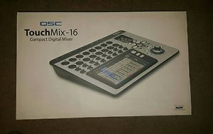 QSC TouchMix 16 Compact Digital Mixer w/ Touchscreen- NEW Factory Sealed