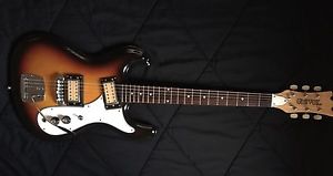 Univox Hi Flyer Phase 2 Vintage Guitar-Sunburst Early 70's Model "NO RESERVE"