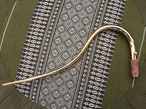 Heckel German Bassoon Bocal Gold CC 3 Crook