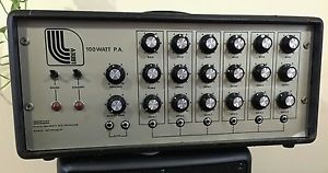 VINTAGE LANEY 100 WATT P.A. 100W 6 CHANNEL VALVE AMPLIFIER EXCELLENT CONDITION