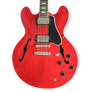 Used 2015 Gibson Memphis ES-335 Block Inlay Cherry Electric Guitar