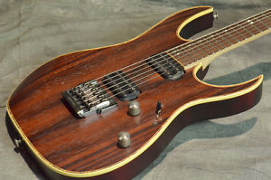Ibanez Premium RG721 Charcoal Brown Flat Free Shipping