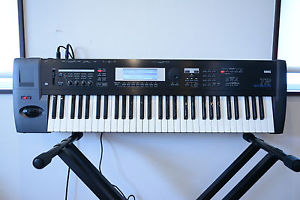Korg TR-61 TR61 61Key Workstation/Controller Synthesizer w/ gig bag, supply