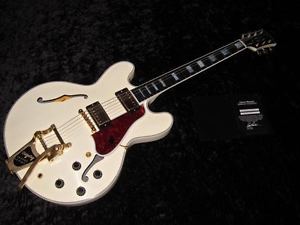 Free Shipping New Gibson Memphis Limited Run ES-355 Bigsby VOS Classic White