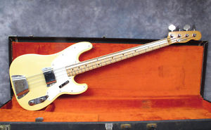 1969 FENDER TELECASTER BASS - BLONDE - EXCELLENT CONDITION - ANDY BAXTER BASS