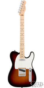 Fender American Pro Telecaster Guitar in 3-Color Sunburst W/Case - 0113062700