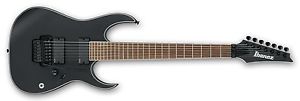 Ibanez Electric Guitar RGIR37BE Iron Label BKF (Black Flat)