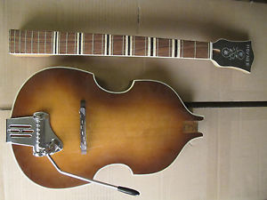 ♫ HÖFNER 1966 orig Parts DIY NOS 459 Violingitarre, Archtop vintage Jazzgitarre