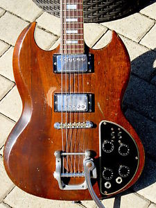 1972 Gibson SG Deluxe "Stereo Model" a very rare option !