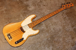 Fender Telecaster Bass 1968 Used w / Black toe Rex Case