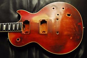 1973 Vintage Gibson Les Paul Custom Project w/ Worn OHSC, Mahogany Neck