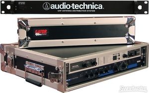 Audio-Technica AEW-DA550C + Gator G-TOUR EFX2 - 2U, Shallow Au... - Value Bundle