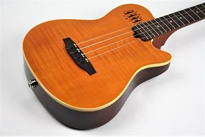 Godin MultiUke Limited Edition Trans Amber 'Second Factory' w/Gigbag