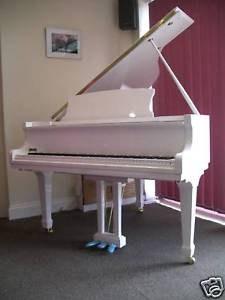 White Baby Grand Piano SALE PRICE