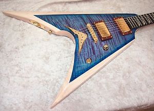 NEW! NAMM 2017 ESP Arrow Exhibition Limited guitar in indigo finish Japan