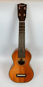 PONO Sopran Ukulele Pro Serie, MS-PC, komplett aus massivem Mahagoni