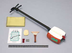 Japanese Traditional Shamisen HO