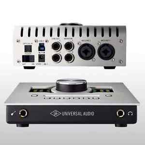 Universal Audio UA Apollo Twin Desktop with thunder blot cable